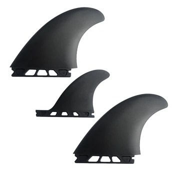 1 Set placă de Surf Aripioare de Placă din Fibră de sticlă Fin DL Twin Aripioare Pentru un Singur Tab Plăci de Surf Shortboard