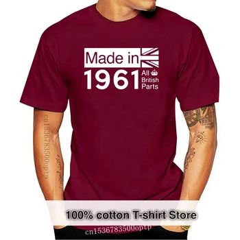 1961 Britanic Piese de - a 55-a Aniversare - Mens T-Shirt - 13 Culori - Cadou - Cadou Scurt Mâneci O-Neck T Shirt Topuri Tricou Homme