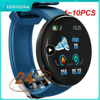 1~10BUC Ceas Inteligent Monitor de Ritm Cardiac Bărbați Femei Smartwatch Rotund Fitness Digitale Ceasuri pentru Barbati Femei Brățară Band PK D20