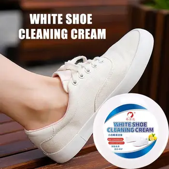 260g Pantof Alb de Curățare Crema de Pantofi Curate Durabil Capacitate Mare de indepartare a Petelor de Crema Cu Burete Pentru Pantofi Albi Adidași