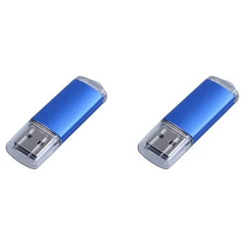 2X 256 MB USB 2.0 Flash Disc U Albastru