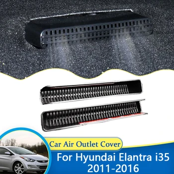 2x Pentru Hyundai Elantra i35 Avante MD UD 2011~2016 Masina de Evacuare a Aerului Acopere Garnitura de Sub Scaun Balsam de Aerisire Anti-Colmatare Protector