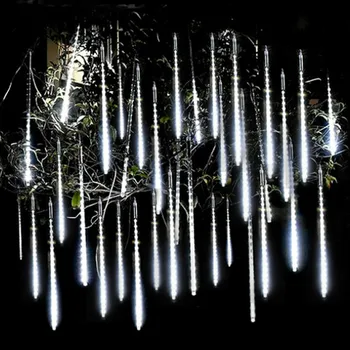 32/24/16/8 Tuburi LED de Meteoriți Zână Șir Ghirlanda de Lumini de Crăciun, Decoratiuni de Nunta in aer liber Strada de Gradina Decor Navidad