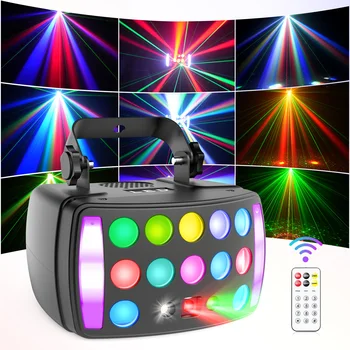50W Proiector Laser de Lumină Cal Fluture de Lumina cu Telecomanda DJ Lumina HOLDLAMP pentru Petrecere Disco Club Festival Decor