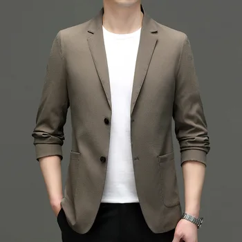 5644-moda pentru Bărbați casual mic costum de sex masculin versiunea coreeană de subțire potrivi 102 jacheta sacou de culoare solidă