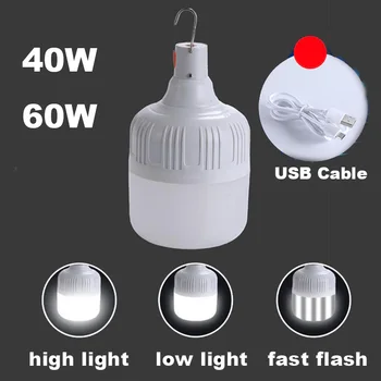 5v USB Led Camping Lumini becuri lampă Reîncărcabilă noapte linterna Iluminat cârlig agățat de Urgență Felinar B4