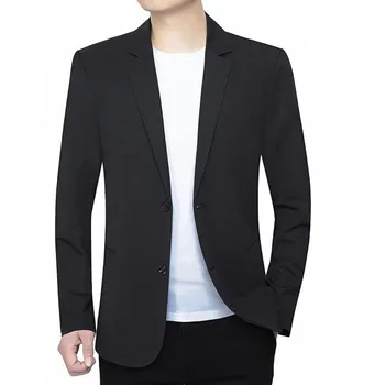 6085-R-Pure Color Mirele de mireasa costum barbati slim profesionale de afaceri rochie formale