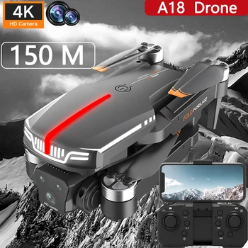 A16/A18 4K cu Drona cu camera de Control de la Distanță drone cu cruise lumina motor fără Perii drone Trei camera de evitare a obstacolelor drone