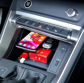 Accesorii auto Consolă Centrală de Stocare Titularul Tava Interior Mucegai se Potrivesc pentru Audi Q3 F3 Sportback 2019 2020 2021