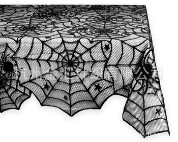 American Halloween dantela Tabel Pânză de Păianjeni Multifunctional Praf Acoperă Lavabil Masă de Cafea, Masă Acoperi