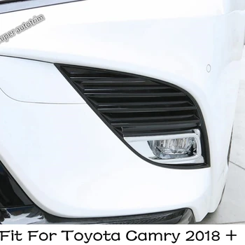 Bara fata proiectoare Ceata Lampi Rama Decor Acopere Garnitura Pentru Toyota Camry 2018 -2021 ABS Cromat Accesorii Luminoase Kit Exterior