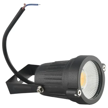 COB 3W 12V LED Gazon Lumina Impermeabil LED lumina Reflectoarelor grădină Grădină de Lumină în aer liber lumina Reflectoarelor (fără stâlpi, culori calde)