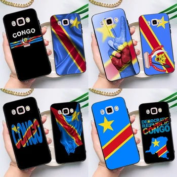 Congo, Republica Democratică Pavilion Caz De Telefon Pentru Samsung A3 A5 2016 J3 J5 J7 2017 J8 A6 A8 J4 J6 Plus A9 2018 Acoperire Coque