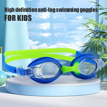 Copii de înot ochelari de protecție de înaltă definiție anti-ceață pentru copii moda simplu înot ochelari de tineret piscină în aer liber, echipamente