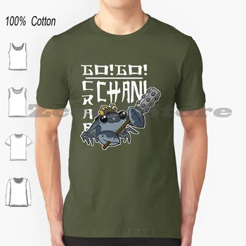 Crab T-Shirt din Bumbac 100% Bărbați Femei Personalizate Model L5R Crab