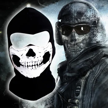 De combatere a Terorismului Elite Pălării Cosplay Costum Halloween Party Call of Duty: Black Ops Războiului Rece Craniu Model FPS Joc de Bumbac