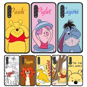 Disney Winnie The Pooh Prieten Caz De Telefon Pentru Samsung Galaxy A90 A80 A70 A60 A50 A40 A20 A30 A2 Bază De Silicon Moale Capac Negru