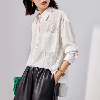 Doamnelor Moda Coreeană Tricouri Casual Bluza Femei, Topuri Femei Button Up Shirt Femei Fete Cu Maneca Lunga Bluza BPyA2109