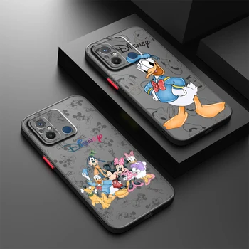 Donald Duck Desene animate Pentru Xiaomi Redmi 12 12C 10 11A 10X 9C 10C 9A 9AT 9 8A 8 Mat Translucid Hard mobil Caz Acoperire Fundas