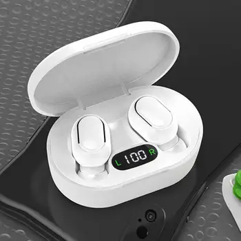 E7S TWS Bluetooth-Compatibil cu Cască fără Fir Căști In-Ear Stereo de Reducere a Zgomotului de Sport Căști Cu Microfon