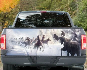Elan model animal autocolant auto camion suv hayon sticker portbagaj autocolant grafic personalizat decal autocolant
