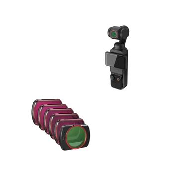 Filtre lentile pentru DJI Buzunar Camera de 3 Filtre CPL ND8 16 32 64 256 Anti-zero Protecție Lentilă aparat de Fotografiat Accesorii