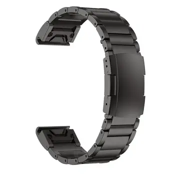 HAODEE aliaj de Titan Watchbands 22mm Pentru Garmin QuickFit Ceas Trupa