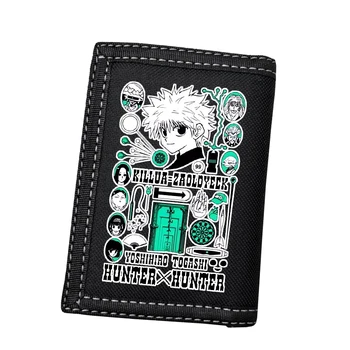 Hunter x Hunter Cosplay Anime Japonia Mici Cartelei Scurt Portofele Mini Poseta de Monede