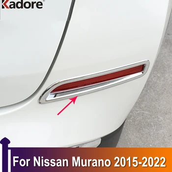 Lumina De Ceață Spate Lampă Ceață Capac Ornamental Autocolant Pentru Nissan Murano 2015 Și 2018 2019 2020 2021 2022 Crom Exterior Accesorii