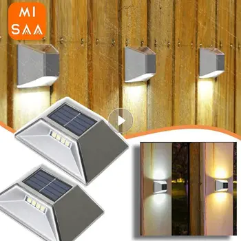 Lumini solare în aer liber LED Lămpi Solare IP65 rezistent la apa Pentru Decor Gradina Balcon Curte Strada Decor de Perete Lampi de Gradina Curte