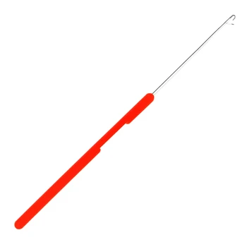 Micro Plastic Blocare Croseta Acul Roșu Culoare Maner Pentru Împletitură De Ventilație Ace De Păr Extensie A Face Peruca Instrumente