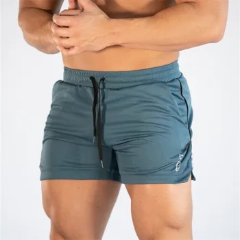 Moda pentru bărbați de Fitness, pantaloni Scurți de Sport de Funcționare de Formare de Baschet, pantaloni Scurți Casual, Confortabil de Umiditate Wicking Elastic