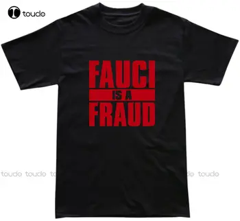 Noi Fauci Este O Fraudă de Bază Roșu Grafic Scurt Maneca Bărbați T-Shirt din Bumbac Tricou Tricou Femei Tricouri Personalizate Aldult Teen Unisex