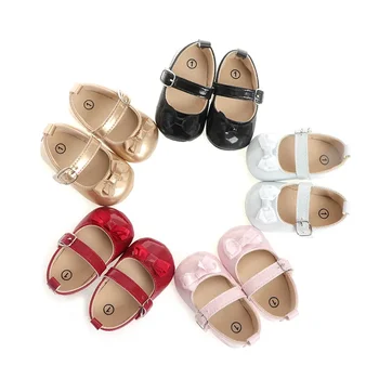 Nou pantofi pentru copii Fluture rochie de Printesa pantofi cu tălpi de cauciuc non-alunecare confortabil pantofi de copil pantofi pentru copii