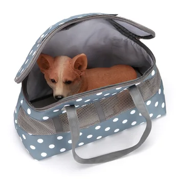 Noul sac pentru animale de companie pentru a ieși, portabil unul-umăr portabil sac pentru animale de companie, piscină cat de călătorie sac, cu buline pliabil câine sac de fabrica