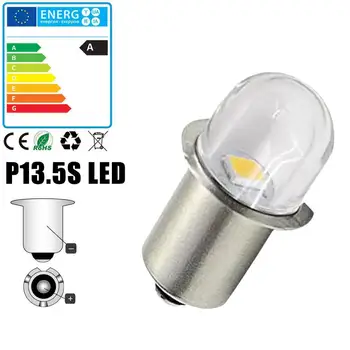 P13.5S Bază de LED-uri de Upgrade Becuri Albe Lanterna Maglite Alb Cald 3000K Alb 6000K DC6V-12V Înlocuire Becuri Lanterne proiector de Lucru
