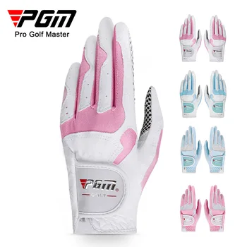 PGM Doamnei Golf Glove pentru Femei din Microfibra Moale Mănuși Respirabil, Anti-Alunecare, ST018 en-Gros