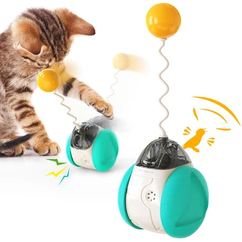 Pahar Leagăn Jucării pentru Pisici Interactive Masina Echilibru Pisica Urmarind Jucarii Cu Catnip Amuzant Produse pentru animale de Companie pentru Dropshipping