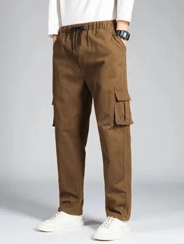 Pantalonii pentru BĂRBAȚI Toamnă la Modă Pantaloni de Toamnă și de Iarnă pentru BĂRBAȚI American la Modă în Vrac Pantaloni Casual