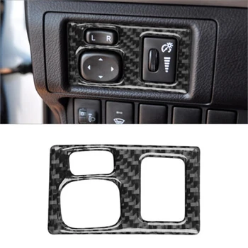 Pentru Lexus CT 2011-2017 Fibra de Carbon Dim Lumina de Control Panoul de Ajustare a Acoperi Trim Autocolant Accesorii Decorative