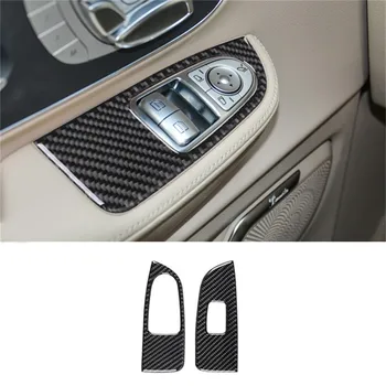 Pentru Mercedes Benz V Class V250 V260 2016-2021 Fereastra Control Benzi Decorative Din Fibra De Carbon Autocolant Auto Accesorii De Interior