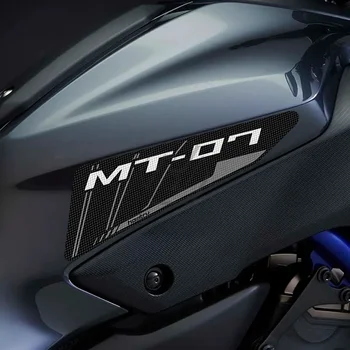 Pentru Yamaha MT-07 2014-2017 Autocolant Motocicleta Dotari Partea Rezervor Tampon de Protecție Genunchi Prindere Mat