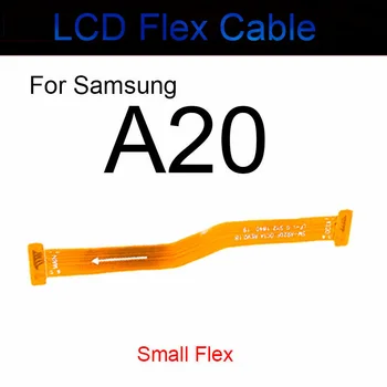 Placa de baza Placa de baza LCD Cablu Flex Pentru Samsung Galaxy A20 Bord Principal Flex Conector de Cablu Panglică Telefon Inlocuire Reparare Parte