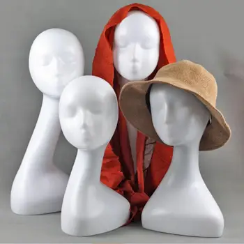 Plastic De Sex Feminin Manechin Cap Peruca/Pălărie De Bijuterii Ochelari Eșarfă Modelul De Afișare