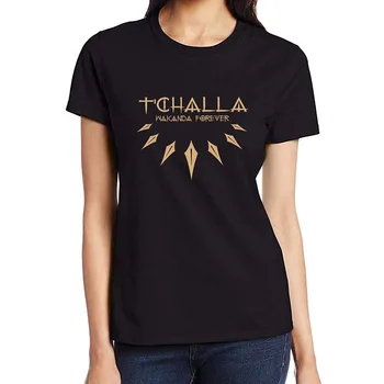 T ' challa Wakanda pentru Totdeauna Design de Bumbac Respirabil Moda T-shirt Filme Anime Stil Tricouri Personalizate de Înaltă Calitate Topuri