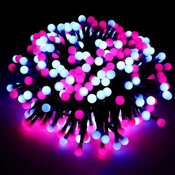 USB 3M 200 LED Mini Glob Șir de Lumini Cu Telecomanda Ghirlanda de Crăciun Pocnitori Cluster Lumina pentru Valentine Party Decor