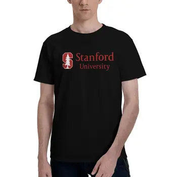 Universitatea Stanford Moda Tricou Imprimat Bumbac Barbati Tricou Barbati Topuri Amuzant Maneci Scurte Tee