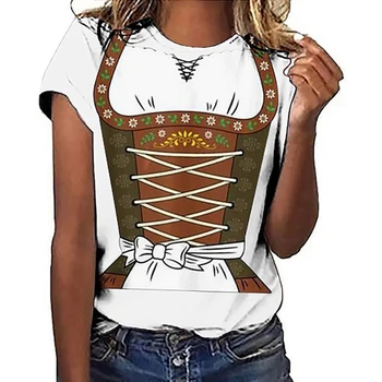 Vara Amuzant Haine Sexy 3D de Imprimare T-shirt Femei de Stradă de Moda Casual cu Maneci Scurte T Shirt O-gât Copii Teuri Topuri Haine