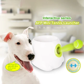 Versatil, Jucării Pentru Animale De Companie Convenabil De Tenis Lansator Interactiv Automată Convenabil Și Distractiv De Companie Aruncarea Mingii Mașină De Câine