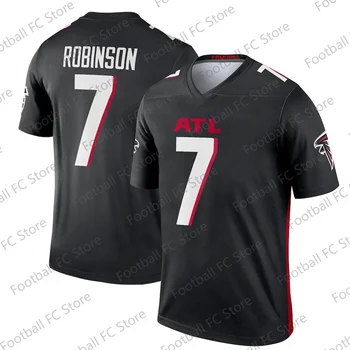 2024 New Sosire Vara Robinson Atlanta Falcons Rugby Formare Jersey Jersey Robinson 7 Copilul de fotbal Uniforma Pentru Fanii Kit